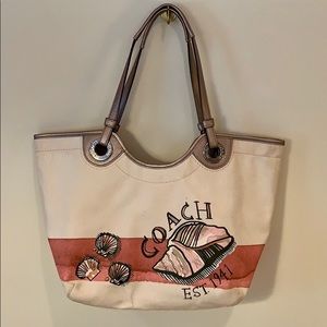 Coach Limited Edition Seashell Tote